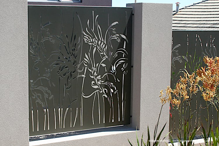 decorative fence 'Kangaroo Paw'
