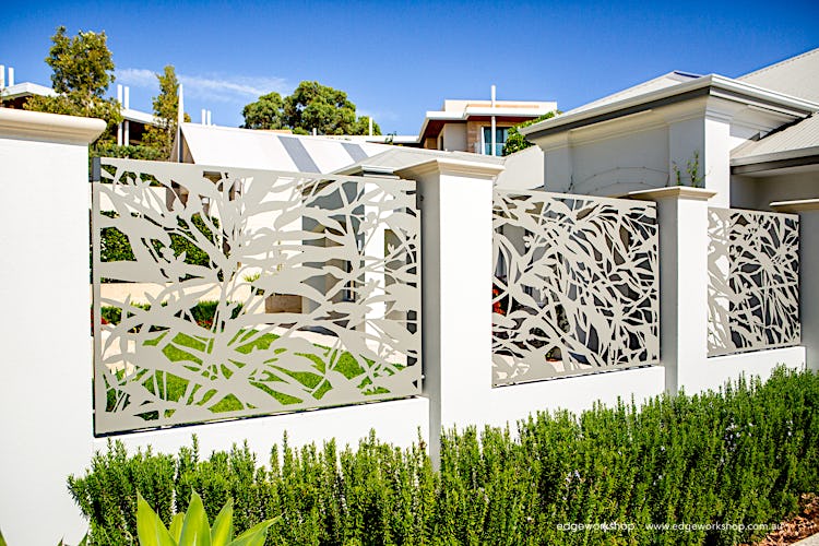 decorative fence 'Eucalypt'